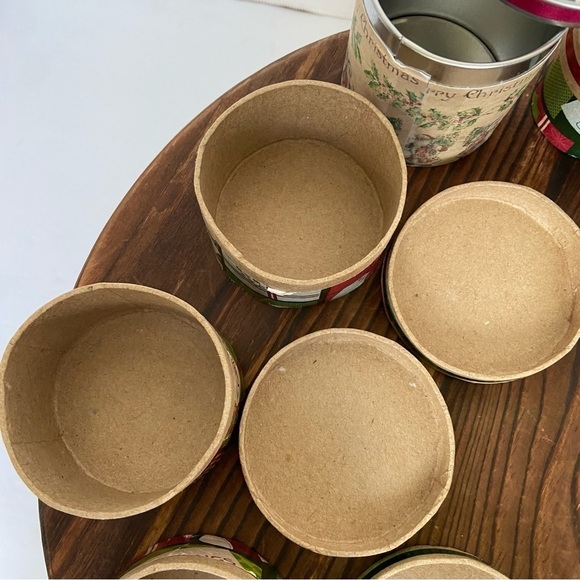 The Paper Studio Paper Mache Ornament Boxes Hobby Lobby Tiny Oval And Circle Box - Picture 5 of 15